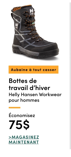 Aubaine à Tout Casser Bottes de travail d'hiver Helly Hansen Workwear pour hommes économisez 75$